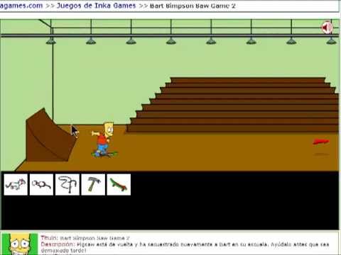 Solucion Juego Bart Simpson Saw Game 2 - YouTube