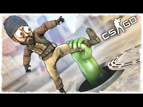 ЛУЧШЕ НЕ СПУСКАЙСЯ ТУДА - ЗОМБИ ГИГАНТ ОХОТИТСЯ НА НАС В CS:GO!!! ЛУЧШЕ НЕ СПУСКАЙСЯ ТУДА - ЗОМБИ ГИГАНТ ОХОТИТСЯ НА НАС В CS:GO!!!