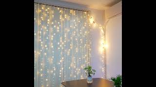 Ollny Fairy Curtain Lights - Warm White - Shiny & Cozy