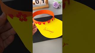 Paper Summer Sun Visor