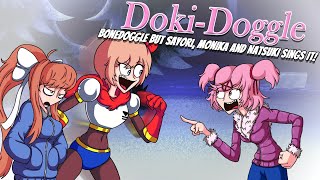 Doki-Doggle (Bonedoggle but Sayori and Monika VS Natsuki) - FNF Cover