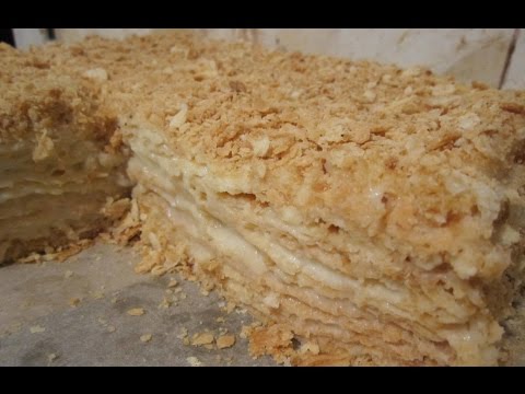 Торт "Наполеон" - классический рецепт приготовления вкусняшки Торт "Наполеон" - классический рецепт приготовления вкусняшки