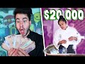 Ordeno Agua y doy $20,000 de Propina