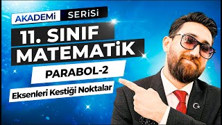 Parabol 2.Ders | Parabol'ün Eksenleri Kestiği Noktalar | 11.Sınıf Konu Anlatımı 