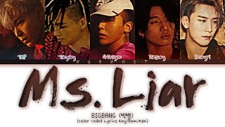 Watch Bigbang Ms Liar video