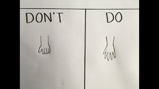 Do's and Don'ts in drawing anime hands