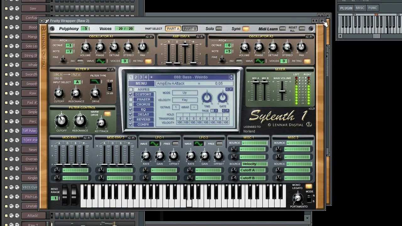 Как сделать жирным басом в fl studio Как сделать жирным басом в fl studio