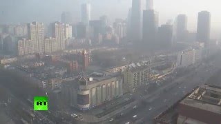 Смог в Пекине достиг «угрожающего» уровня