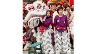 Malay Girl Flawlessly Performs Lion Dance With Her Chinese Partner