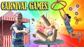I Won A Fidget Spinner Worlds Hardest Carnival Game