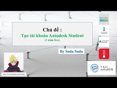 Tạo tài khoản sinh viên Autodesk