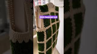 Rompi Rajut Dari Bahan Sakura Milk Cotton Chunky