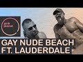 Gay Nude Beach, Gay travel, Ft Lauderdale, Florida USA