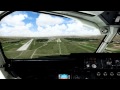 FSX Avro RJ (QualityWings) landing at Airport Zurich