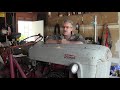 Ford Jubilee Tractor Rebuild Part 1 Oil Pan and Oil Pump Removal