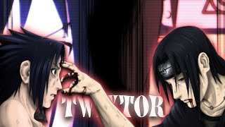 Itachi  and  Sasuke 4K Twixtor  Clip For Editing