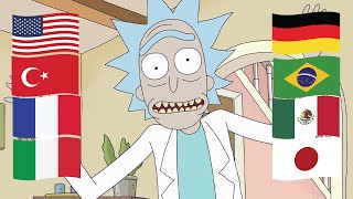 Wubba Lubba Dub-Dub In Different Languages Rick And Morty