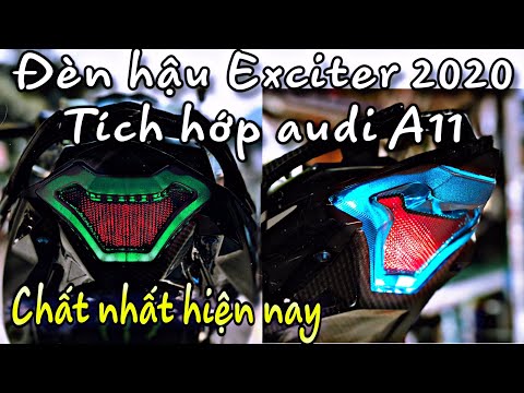 Đèn Hậu Exciter 150 (2020) Led A11- Quá Đẹp - Vô Vàn Hiệu Ứng Đẹp- Taillight Exciter 2020 Led A11
