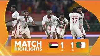 Sudan 41-12 Algeria Match Highlights L Totalenergies Chan 2024 L Quarter-Finals