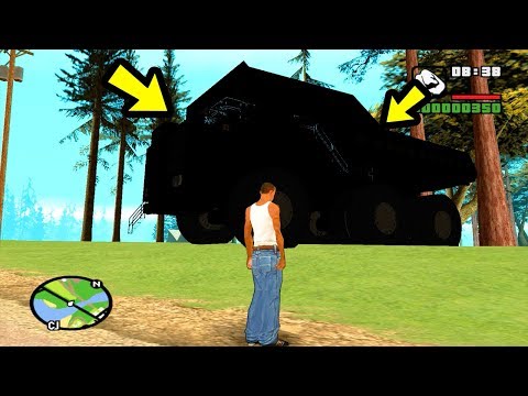 ЖЕСТЬ!!! ЭТО САМАЯ БОЛЬШАЯ МАШИНА В GTA SAN ANDREAS !!! ЖЕСТЬ!!! ЭТО САМАЯ БОЛЬШАЯ МАШИНА В GTA SAN ANDREAS !!!