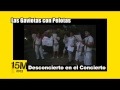 Gayumbada Naranja Mecánica: acción 15M en el concierto de Julio Iglesias (Marbella, 3-8-2013)