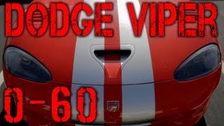 Real 0-60 In A Dodge Viper Acr