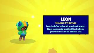 LEON ÇIKMA ANI-BRAWL STARS (İSTEYEN KULLANA BİLİR)