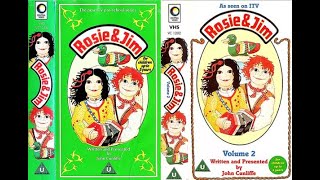 Rosie & Jim - Vol. 1 (VC 1156) / Vol. 2 (VC 1202) 1990-91 UK VHS