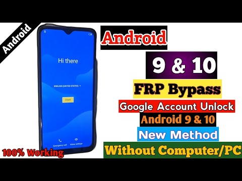 Android 9 & 10 FRP Bypass (New Method) Google Account Android 9 & 10 FRP Bypass (New Method) Google Account