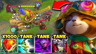 I Invented The Most Broken Teemo Build Youll Ever See... Unkillable Tank Carry