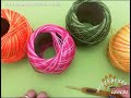 Caminho de Mesa em Croche Encantos da Natureza - Aprendendo Crochê