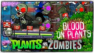 Обнова! Бешеный Газетчик И Адская Волна! 🔥 Хардкор Мод Pvz! ◉ Plants Vs. Zombies Blood On Plants 2.0