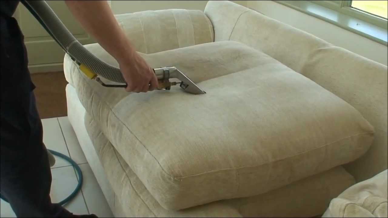 Sofa Cleaning Using Steam Youtube