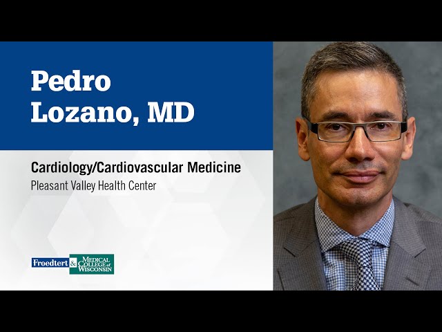 Watch Pedro Lozano, cardiologist on YouTube.