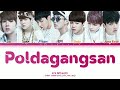 BTS (방탄소년단) - 'Paldogangsan' - (color coded lyrics_rom_han_eng)