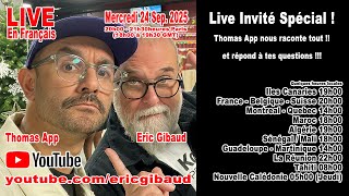 Live Avec Thomas App Invité Spécial - En Français