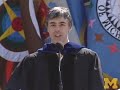 Larry Page's University of Michigan commencement address