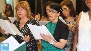 Préparation de l'opéra citoyen Cavalleria Rusticana au CCO avec Malika Bellaribi Le Moal