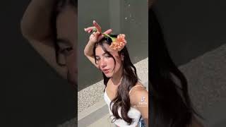 Charli, Damelio, Lip Syncing, To The Tiktok, Sound, Summer Time Sadness. Dollshaunta