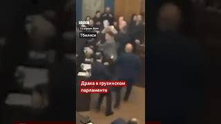 Драка В Парламенте Грузии