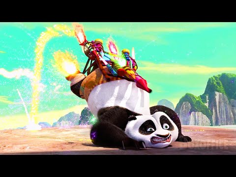 Po VS Fireworks Scene | Kung Fu Panda | CLIP 