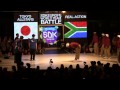 SDK EUROPE 2013 WORLD TEAM BATTLE FINAL-TOKYO ALLSTARS (JAPAN) vs. REAL ACTION (SOUTH AFRICA)