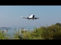 737-300 Super Low Landing - Skiathos, the Second St Maarten - Blue Panorama