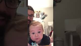 Funny Baby Hype-Man For Dads Jokes