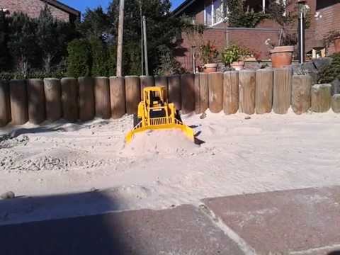 RC Bruder CAT Dozer Bulldozer Raupe Umbau Conversion