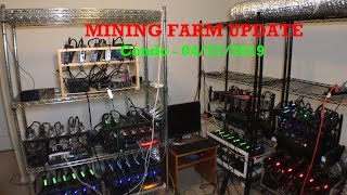 Crypto Mining Farm Update at Condo - 04/27/19