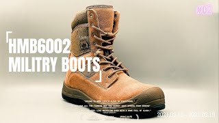 Hmb6002 Combat Boots Waterproof Steel Toe