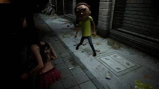 Resident Evil 3 Remake Jill In Colegiala Piercing Dimitrescu Gameplay Biohazard 3 Mod 4K