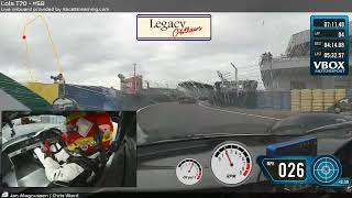Onboard Live Stream At Le Mans Clic - Lola T70 - Chris Ward & Jan Magnussen