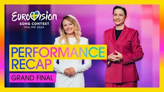 Grand Final Recap | Eurovision 2024 | #Unitedbymusic 🇸🇪